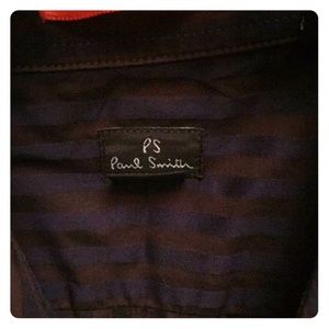 Men’s PS Paul Smith Brown/Navy Shirt